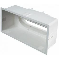 ATLANTIC Plénum ABS Avec Piquage Arrière BBG - L 300 H 150 P 110