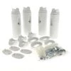 Kit Fixations Murales Droit/galbe 098191 Pour Seche-serviettes Atlantic -ATLANTIC Soldes 11770625 1