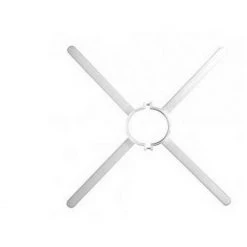 Atlantic 019208 Brides Araignées (x6) Pour Conduit DN80 - Blanc