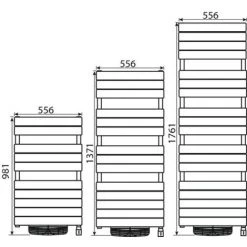 ATLANTIC Sèche-serviettes électrique Adélis Integral - Blanc 7 ATLANTIC Sèche-serviettes électrique Adélis Integral - Blanc -ATLANTIC Soldes 138021 3