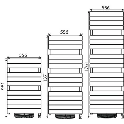 ATLANTIC Sèche-serviettes électrique Adélis Integral - Blanc 5 ATLANTIC Sèche-serviettes électrique Adélis Integral - Blanc – Image 3