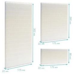 ATLANTIC Filtres De Remplacement VMC Duolix Max 412077 - Blanc -ATLANTIC Soldes 138059 3