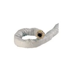 Conduit Souple Pvc Calorifuge 6 M Diamètre 80 épaisseur 25 Atlantic - Blanc
