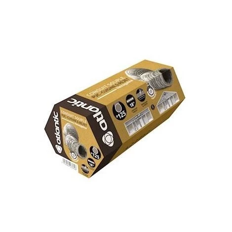 Conduit Souple Pvc Type B En Carton Diamètre 125 Hexagaine Atlantic - Gris 3 Conduit Souple Pvc Type B En Carton Diamètre 125 Hexagaine Atlantic - Gris