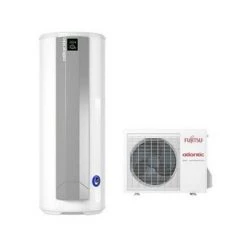 ATLANTIC Chauffe-eau Thermo + U.E. Calypso Split Inverter - 1800W - Vertical Stable - 270L - 3 à 5 Personnes