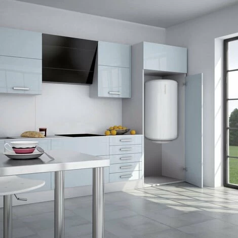 Chauffe-eau Electrique ATLANTIC ELECTRIQUE CHAUFFEO PLUS 100 Litres Steatite Magnesium Vertical Classe Energetique C 51010 Ref. 051010 - Besoin D'Habitat 4 Chauffe-eau Electrique ATLANTIC ELECTRIQUE CHAUFFEO PLUS 100 Litres Steatite Magnesium Vertical Classe Energetique C 51010 Ref. 051010 - Besoin D'Habitat – Image 2