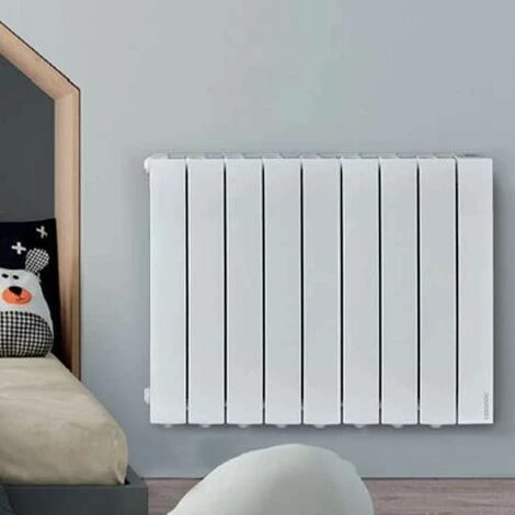 ATLANTIC Radiateur électrique à Inertie Accessio Digital 2 Blanc H.575 Mm X L.732 Mm - 1500W 5 ATLANTIC Radiateur électrique à Inertie Accessio Digital 2 Blanc H.575 Mm X L.732 Mm - 1500W – Image 3