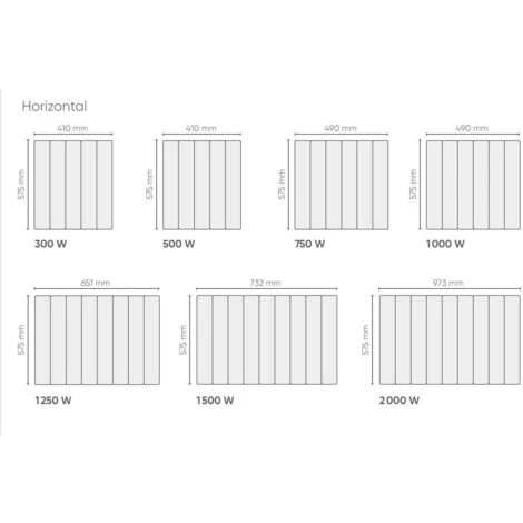 ATLANTIC Radiateur électrique à Inertie Accessio Digital 2 Blanc H.575 Mm X L.732 Mm - 1500W 6 ATLANTIC Radiateur électrique à Inertie Accessio Digital 2 Blanc H.575 Mm X L.732 Mm - 1500W – Image 4