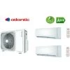 Pack Climatisation Bi Split ATLANTIC 4,8 KW + 2 Unités Intérieures Réversibles 2 KW DOJO R32 -ATLANTIC Soldes 29215287 1