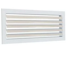 ATLANTIC Grille Simple Déflexion à Ailettes Mobiles - 300x150mm