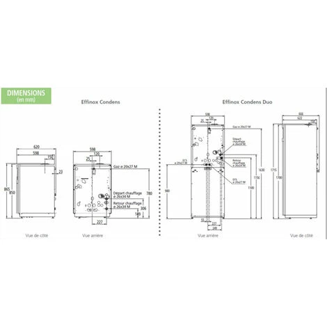 Chaudiere A Condensation Sol ATLANTIC EFFINOX DUO 5024 Avec Chauffe-eau Sanitaire Solaire, Ventouse (non Fournie) Ref. 021790 - Besoin D'Habitat 4 Chaudiere A Condensation Sol ATLANTIC EFFINOX DUO 5024 Avec Chauffe-eau Sanitaire Solaire, Ventouse (non Fournie) Ref. 021790 - Besoin D'Habitat – Image 2