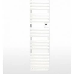 Sèche-serviettes électrique ATLANTIC 500W ADELIS étroit - 862768 - Blanc Brillant