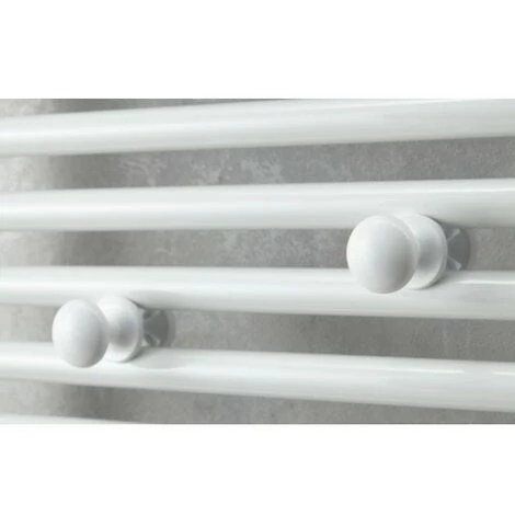 Sèche-serviettes électrique 300W DORIS DIGITAL Etroit - ATLANTIC 851134 - Blanc Brillant 4 Sèche-serviettes électrique 300W DORIS DIGITAL Etroit - ATLANTIC 851134 - Blanc Brillant – Image 2