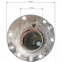 Tampon émaillé Incliné MG 2100 W Avec Joint Atlantic -ATLANTIC Soldes 47114164 3