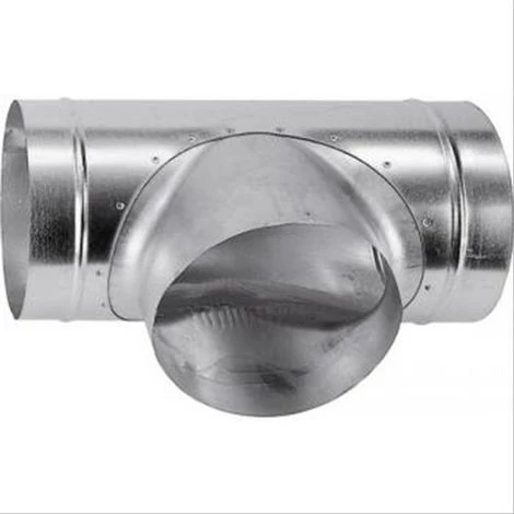 Té à 90 Galva Standard Pour VMC Atlantic Ø125mm 3 Té à 90 Galva Standard Pour VMC Atlantic Ø125mm