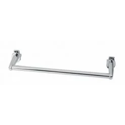 Barre Support à Embout Chrome Pour Sèche-serviettes Lames Plates - Atlantic 850224