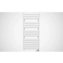 Sèche-serviettes Eau Chaude ADELIS 861W - Atlantic - Blanc Brillant