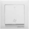 ATLANTIC Bouton Poussoir - Bouton Poussoir Universel Pour Bouches électriques Et à Pile (420931)