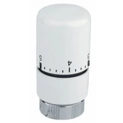 Tête Thermostatique Pour Sèche-serviettes Blanche - Atlantic 850322
