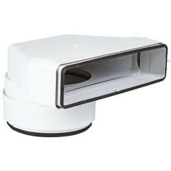 ATLANTIC Cmv 55x110x100 J - Coude Mixte Vertical A Joint Section 55 X 110 En Diamètre 100 (460054)