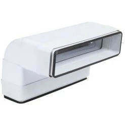 ATLANTIC Cv 55 X 220 J - Coude Vertical 90° Rectangulaire Section 55 X 220 Avec Joint (460057)