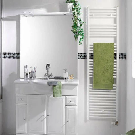 Sèche-serviettes électrique 2012 Étroit Atlantic - 300W - Blanc - Blanc 5 Sèche-serviettes électrique 2012 Étroit Atlantic - 300W - Blanc - Blanc – Image 3