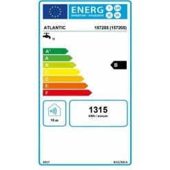 Chauffe-eau électrique ATLANTIC Linéo Connecté Plat 40 Litres -ATLANTIC Soldes 70067436 3