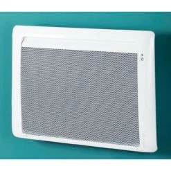 ATLANTIC Radiateur Rayonnant Electrique 750W Blanc Horizontal 540x470mm Thermostat Digital Connecté TATOU PI