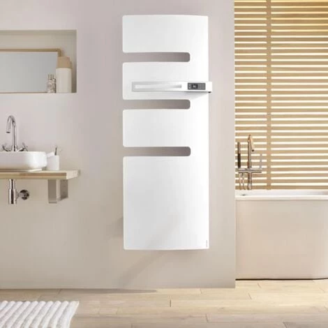 Atlantic Serenis Sèche Serviettes électrique Digital Mât Droite Sans Ventilo 750W 3CS Blanc Carat (850559) 5 Atlantic Serenis Sèche Serviettes électrique Digital Mât Droite Sans Ventilo 750W 3CS Blanc Carat (850559) – Image 3