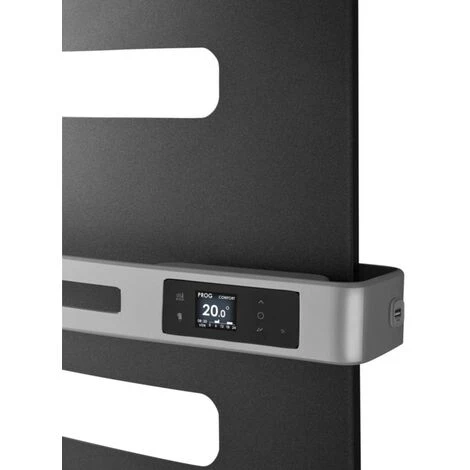 Atlantic Serenis Sèche Serviettes électrique Digital Mât Droite Avec Ventilo 1500W 3CS Blanc Carat (850493) 4 Atlantic Serenis Sèche Serviettes électrique Digital Mât Droite Avec Ventilo 1500W 3CS Blanc Carat (850493) – Image 2