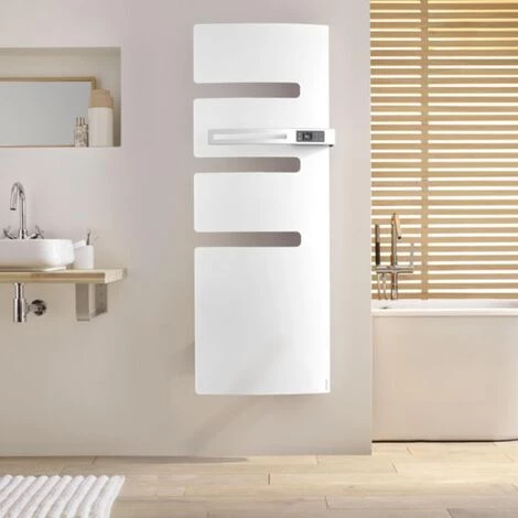 Atlantic Serenis Sèche Serviettes électrique Digital Mât Droite Avec Ventilo 1500W 3CS Blanc Carat (850493) 5 Atlantic Serenis Sèche Serviettes électrique Digital Mât Droite Avec Ventilo 1500W 3CS Blanc Carat (850493) – Image 3