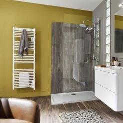 Atlantic Doris Sèche Serviettes électrique + Boîtier De Commande Digital, 500W Blanc Brillant (850257) -ATLANTIC Soldes 71593296 3