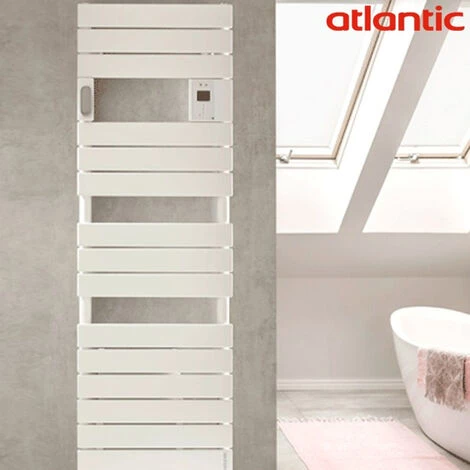Atlantic Adelis Sèche Serviettes électrique Digital étroit 750W Blanc (862769) 4 Atlantic Adelis Sèche Serviettes électrique Digital étroit 750W Blanc (862769) – Image 2