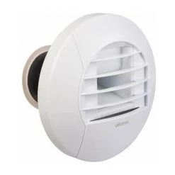 Kit De Bouche D'extraction Simple Flux Hygroréglable Sanitaires Avec Piquage Twist & Go - Salle De Bain - Atlantic