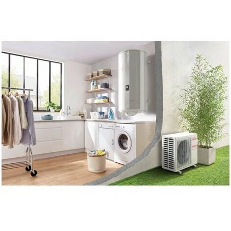 ATLANTIC Chauffe-eau Thermodynamique Connecté Calypso Split Inverter - 1800W - Vertical Stable - 270L - 3 à 5 Personnes 4 ATLANTIC Chauffe-eau Thermodynamique Connecté Calypso Split Inverter - 1800W - Vertical Stable - 270L - 3 à 5 Personnes – Image 2