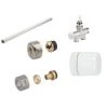 Kit Monotube Avec Entraxe 50 Mm Nickel ATLANTIC - 850326