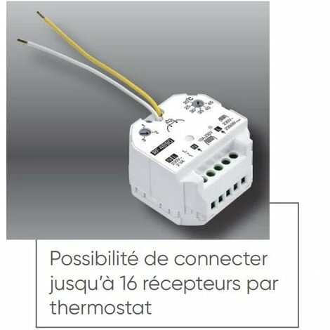 ATLANTIC Récepteur Thermostat Pour Film Chauffant Spécial Rénovation Soleka 3 ATLANTIC Récepteur Thermostat Pour Film Chauffant Spécial Rénovation Soleka